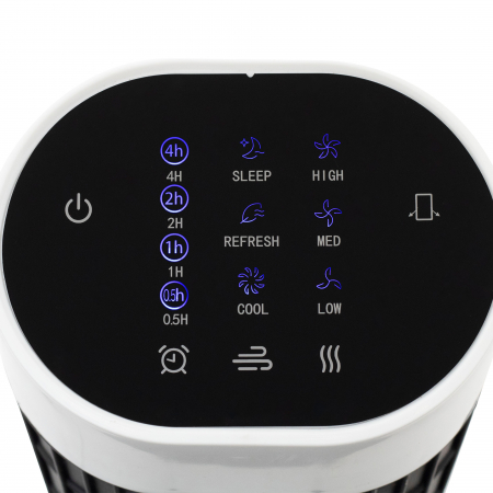 Ventilator turn TWFR100B – telecomandă, 3 viteze, timer, silențios [2]