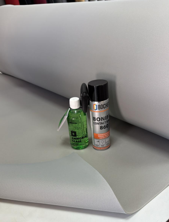 Pachete promoționale - OFERTA - 2m Material plafon textil clasic + 1 buc Bonifix Adeziv Spray + 0 AMMONIA GLASS CLEANER - soluție pentru curățarea geamurilor auto fără amoniac