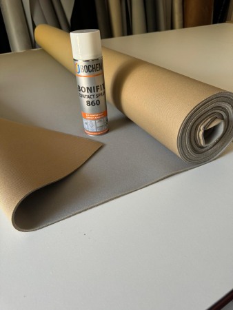 Pachete promoționale - OFERTA - 2m Material plafon textil clasic + 1 buc Bonifix Adeziv Spray