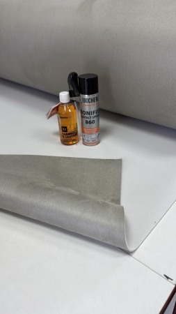 Pachete promoționale - OFERTA -  2m Material  Textil Tip Alcantara + 1 buc Adeziv Bonifix + X2 FABRICS&LEATHER - soluție pentru curățarea pielii și reîmprospătarea textilelor auto