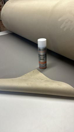 Pachete promoționale - OFERTA -  2m Material  Textil Tip Alcantara + 1 buc Adeziv Bonifix + X2 FABRICS&LEATHER - soluție pentru curățarea pielii și reîmprospătarea textilelor auto