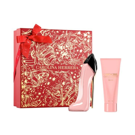 Set pentru Ea - Carolina Herrera Good Girl Blush Eau De Parfum 80 Ml Body Lotion 100 Ml
