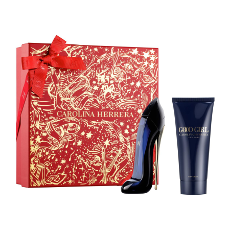 Set pentru Ea - Carolina Herrera Good Girl Eau De Parfum 80ml And Body Lotion 100ml