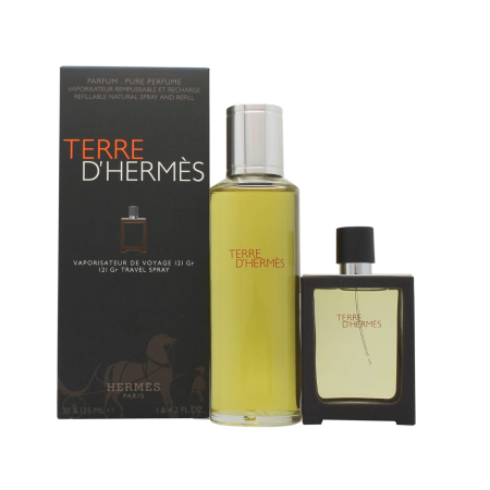 Extract de Parfum - barbati - Herms Terre D'Herms Parfum 30ml Refill Set