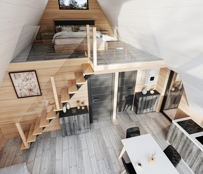 Casa de vacanta A-Frame, FAMILY A - 53 mp [9]