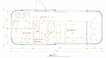 Casa capsula - Amalfi, 28 mp [2]
