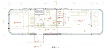 Casa capsula - Madeira, 38 mp [2]