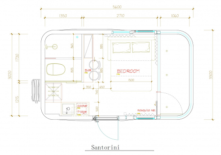 Casa capsula - Santorini, 18 mp [1]
