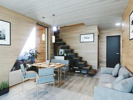Casa de vacanta A-Frame, A Kube - 63 mp [5]