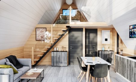 Casa de vacanta A-Frame, FAMILY A - 53 mp [7]
