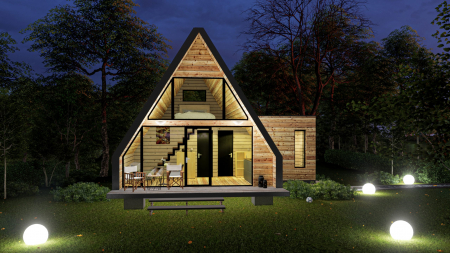 Casa de vacanta A-Frame, FAMILY A - 53 mp [4]