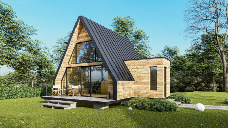 Casa de vacanta A-Frame, FAMILY A - 53 mp [2]
