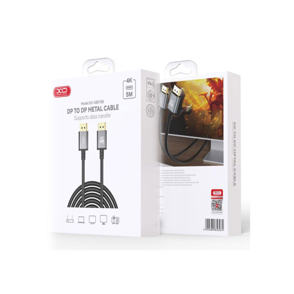 Cablu Audio si Video, HDMI la HDMI, HD 4k, 5m, TARNISH – XO GB018B [1]