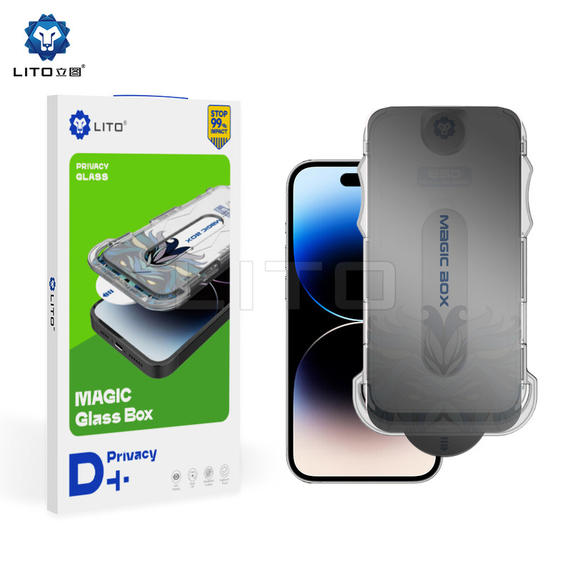 Folie Sticla iPhone 11 Pro, Privacy – Lito Magic Privacy [1]