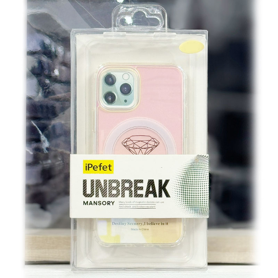 Husa iPhone 14 Plus » iPefet Shift, Kevlar Pattern, cu MagSafe, Acryl, Aurora Yellow [1]