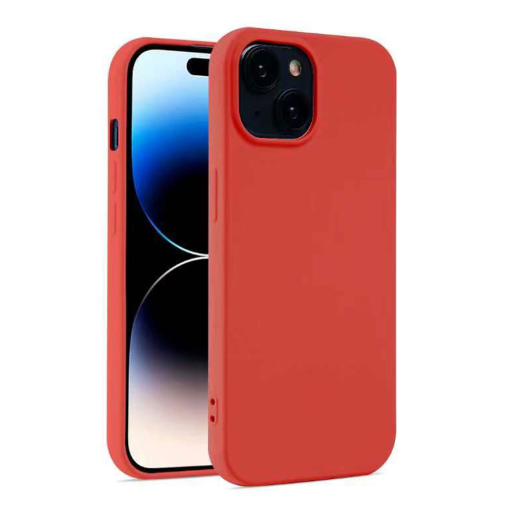 Husa iPhone 16e » Soft MicroFiber, TPU, Red [1]