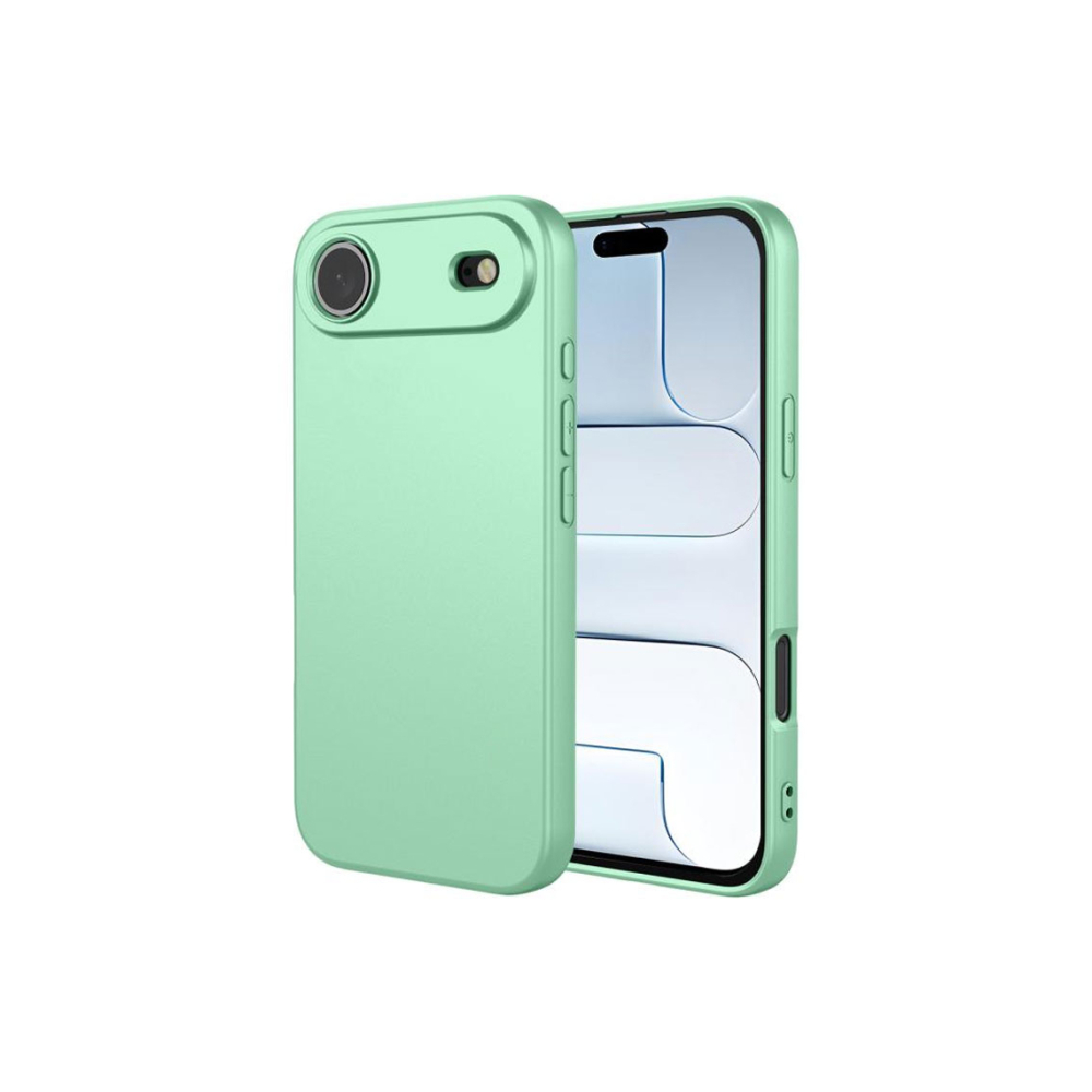 Husa iPhone 17 Air » Soft MicroFiber, TPU, TURQUOISE [1]