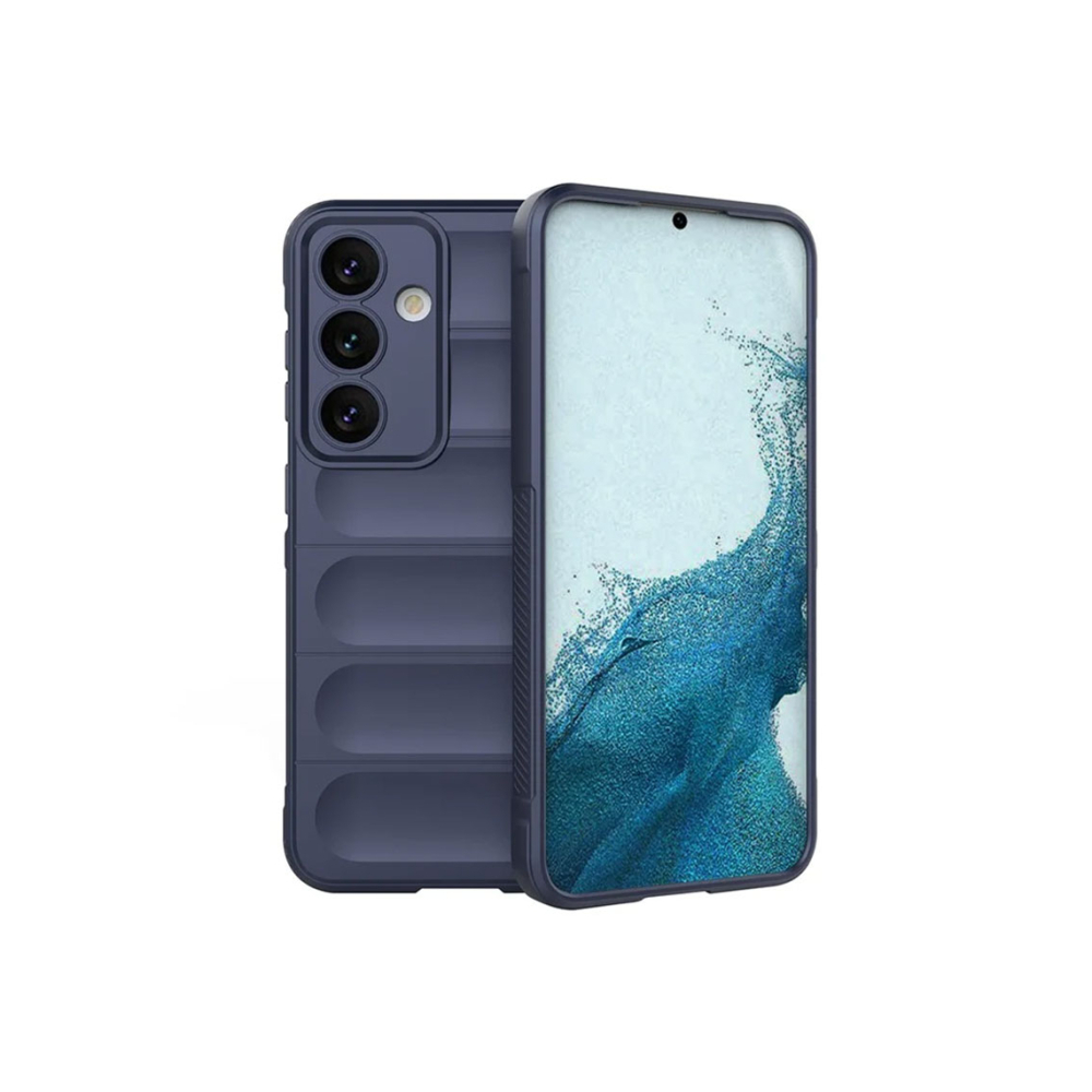 Husa Samsung A26 Wave Microfiber, Grip Anti-Shock, TPU Gri [1]
