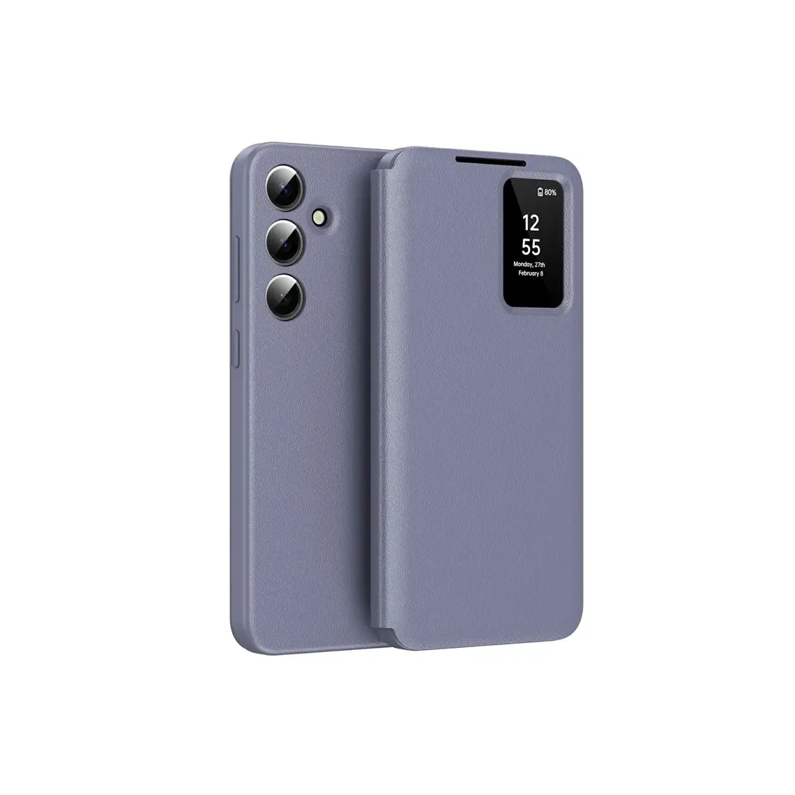 Husa Samsung S24 Ultra Flip Smart Magnetic View, Gri [1]