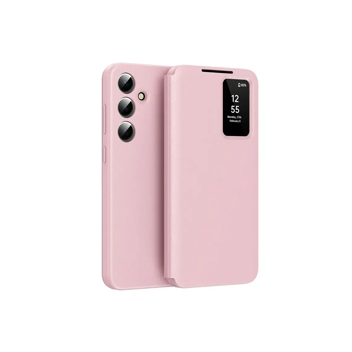 Husa Samsung S25 Flip Smart Edge Magnetic Roz [1]