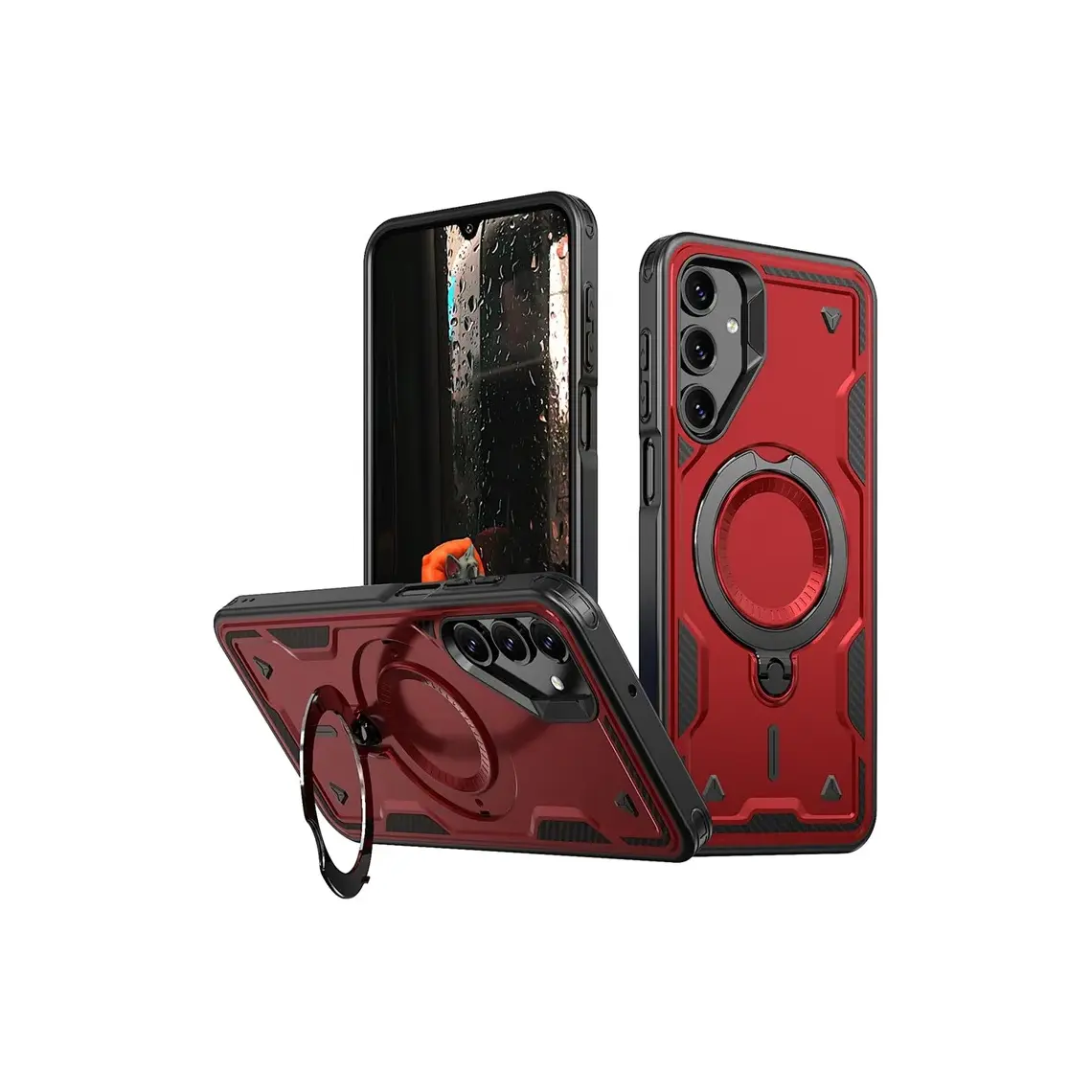 Husa Samsung S25 Plus Hybrid Armor S24 Plus, Gri [1]