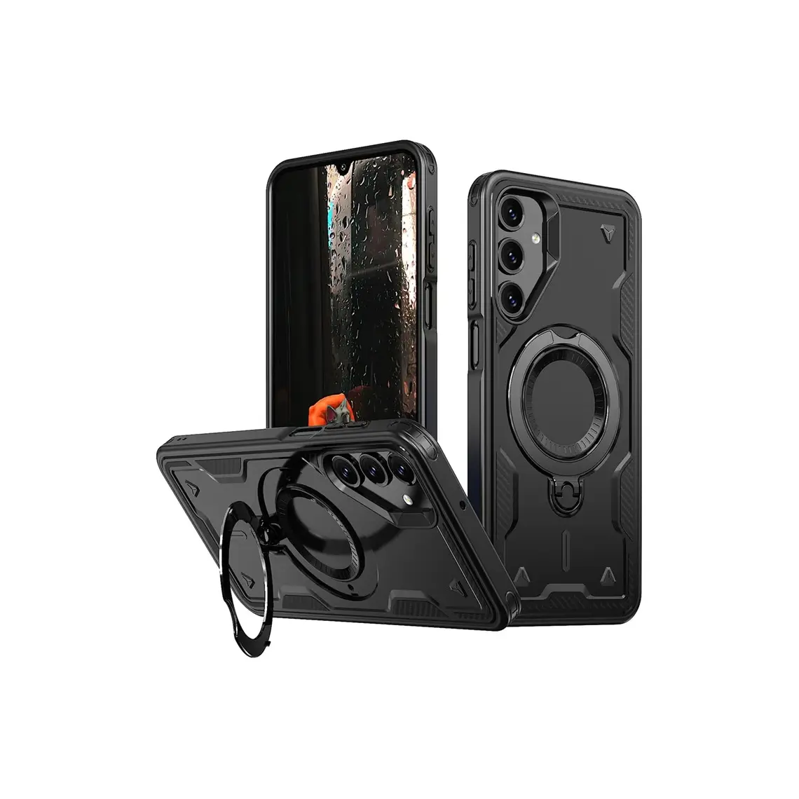 Husa Samsung S25 Plus Hybrid Armor S24 Plus, Negru [1]