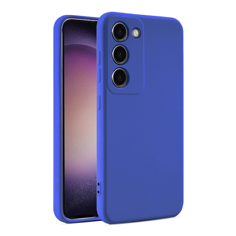 Husa Samsung S25 Plus Soft MicroFiber, Navy TPU Albastru [1]