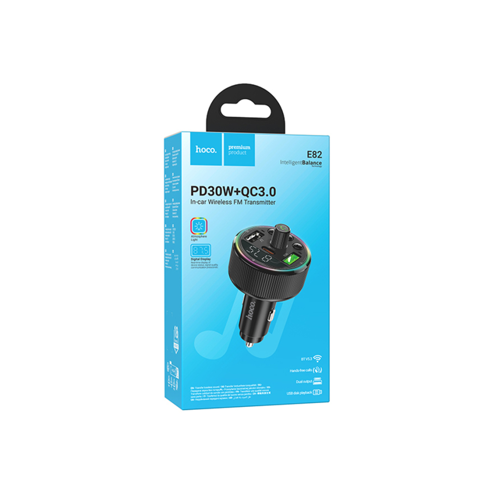 Încărcător auto 30W, 1xUSB-C, 2xUSB-A– Hoco [1]