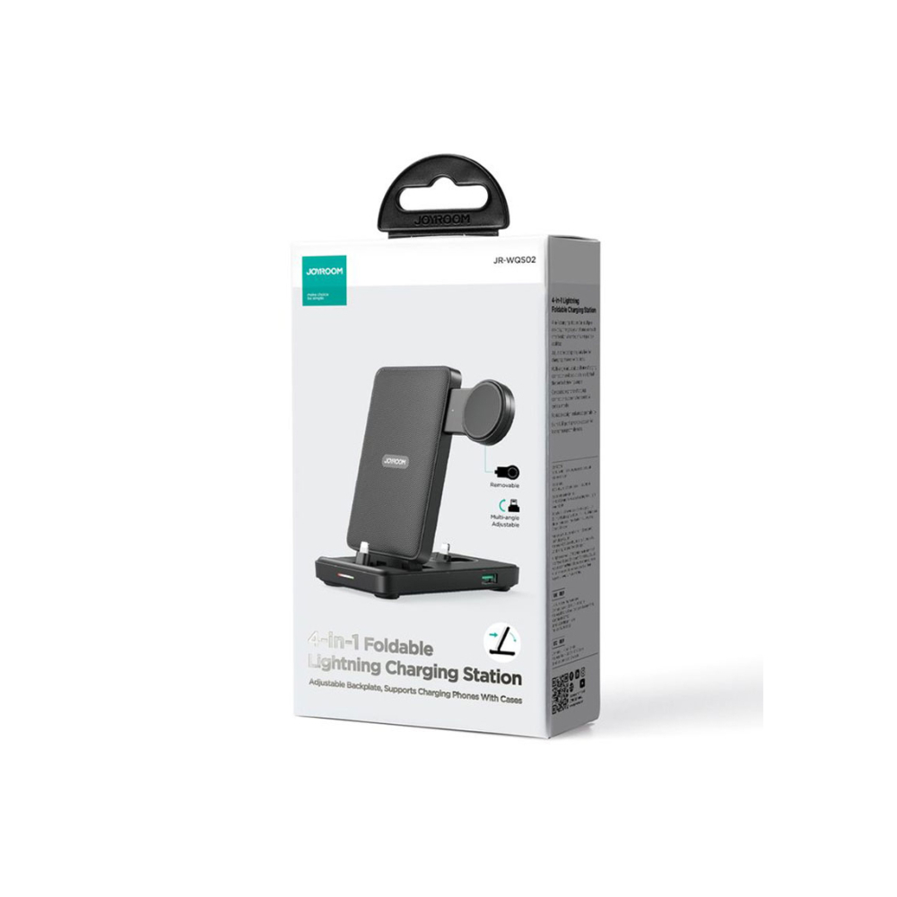 Stație de încărcare Wireless 4‑în‑1 (Lightning) – Joyroom JR-WQS02 [1]