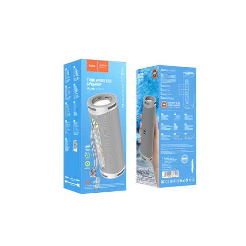 Boxe portabile - Boxa portabila, TWS, BT Wireless, Pulse Sport 2*5W, Gray – Hoco HC9