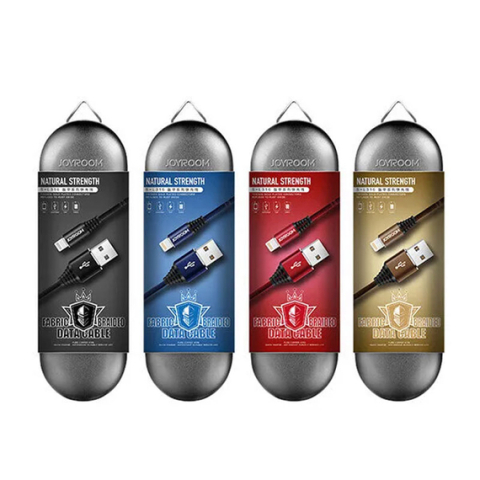 Cabluri de date telefoane - Cablu Date si Incarcare, USB-A la MicroUSB, 1m, GOLD – Joyroom S-L316