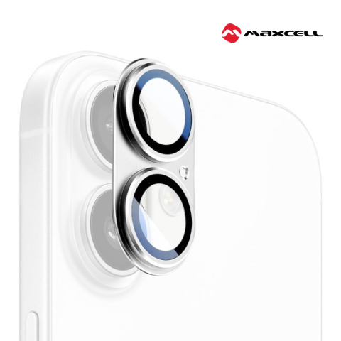 iPhone 17 - Folie protectie camera iPhone 17 MX Camera Full Cover Full Glue, Silver