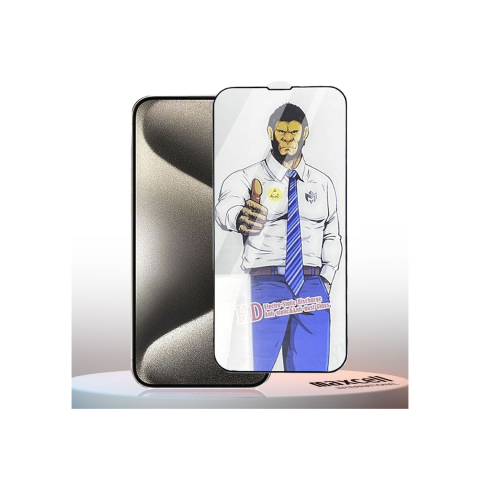 Iphone 12 Pro Max - Folie Sticla Iphone 12 Pro Max, Clear, Black Frame – ESD