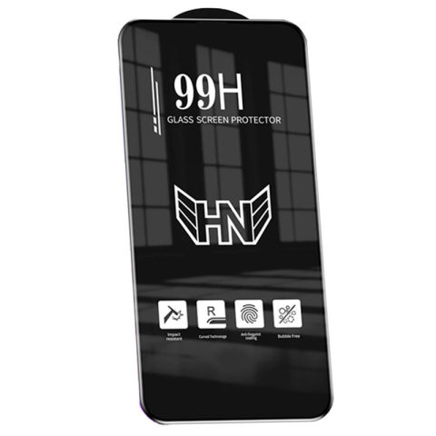 Folii Telefon Apple - Folie sticla iPhone 13 Pro Max 99H Full Glass, BLACK