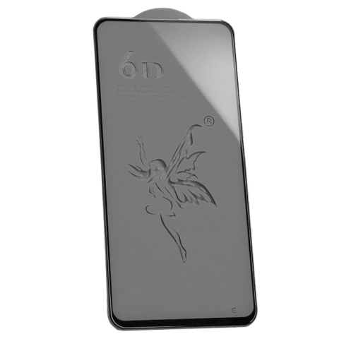 Folii Telefon Apple - Folie sticla iPhone 14 Fairy Privacy Full Glass, Clear/Black