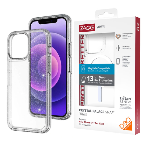 iPhone 13 Pro Max - Husa iPhone 13 Pro Max Gear4 Protective D3O, Clear