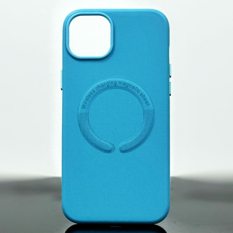 iPhone 14 Pro Max - Husa iPhone 14 Pro Max » Kraft MagCase, Eco-Leather, Blue Light