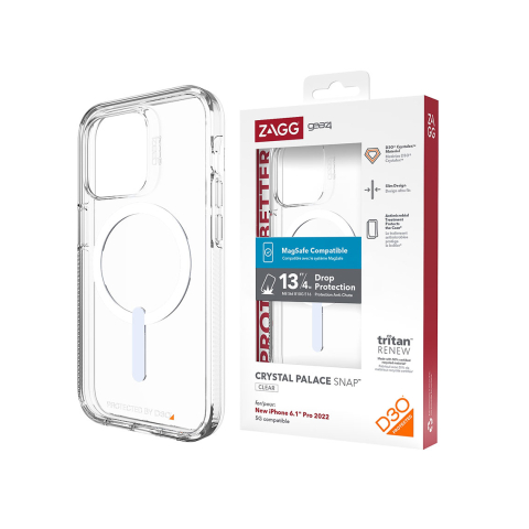 iPhone 15 Plus - Husa iPhone 15 Plus » gear4 ShockProof cu MagSafe, Clear