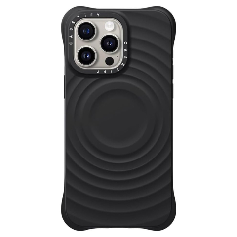 iPhone 16 Pro Max - Husa iPhone 16 Pro Max Ripple Protective Case, Deep Black