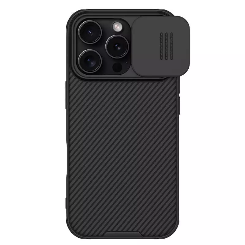 iPhone 16 Pro - Husa iPhone 16 Pro Nillkin CamShield Protective, Black