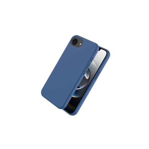 iPhone 16e - Husa iPhone 16e » Soft MicroFiber, TPU, Blue