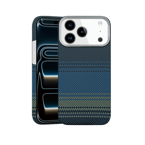 iPhone 17 Pro - Husa iPhone 17 Pro Aramid PTK Kevlar MagSafe, Moonrise