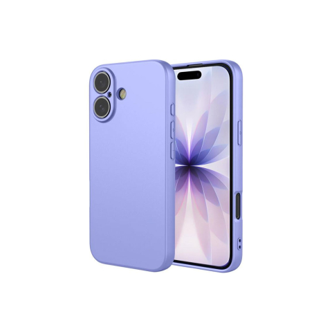 iPhone 17 - Husa iPhone 17 » Soft MicroFiber, TPU, Pastel LILA