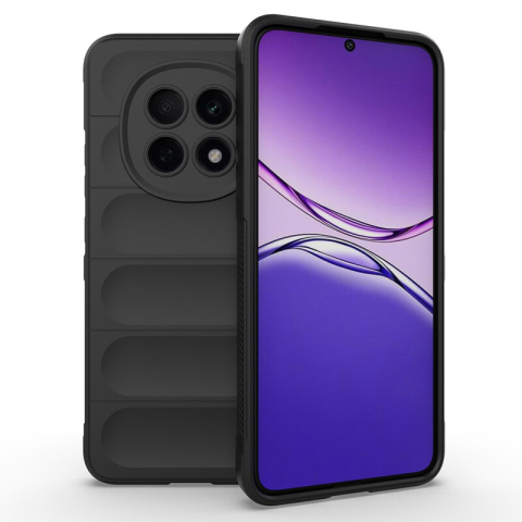 Oppo A5 Pro 5G - Husa Oppo A5 Pro 5G Wave Grip Anti-Shock, Night Black
