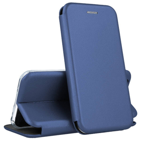 Oppo Reno 12 Pro 5G - Husa Oppo Reno 12 Pro 5G Flip Magnetic Shell, Blue