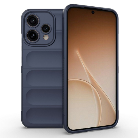 Huse Oppo - Husa Oppo Reno 15 5G Wave Grip Anti-Shock, Navy Blue