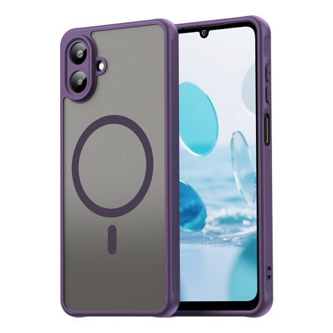 Galaxy A07 - Husa Samsung Galaxy A07 MagFrost Pro Matte MagSafe, Purple