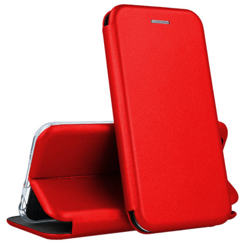 Galaxy A14 4G - Husa Samsung Galaxy A14 4G Flip Magnetic Shell, Red