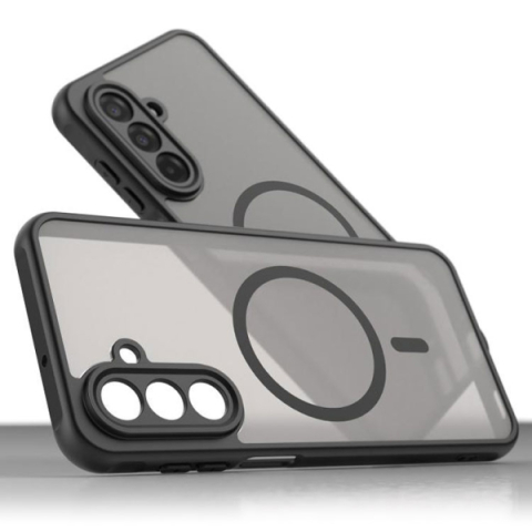 Galaxy A15 - Husa Samsung Galaxy A15 (A156) Matte Magsafe Frosted Gray Black