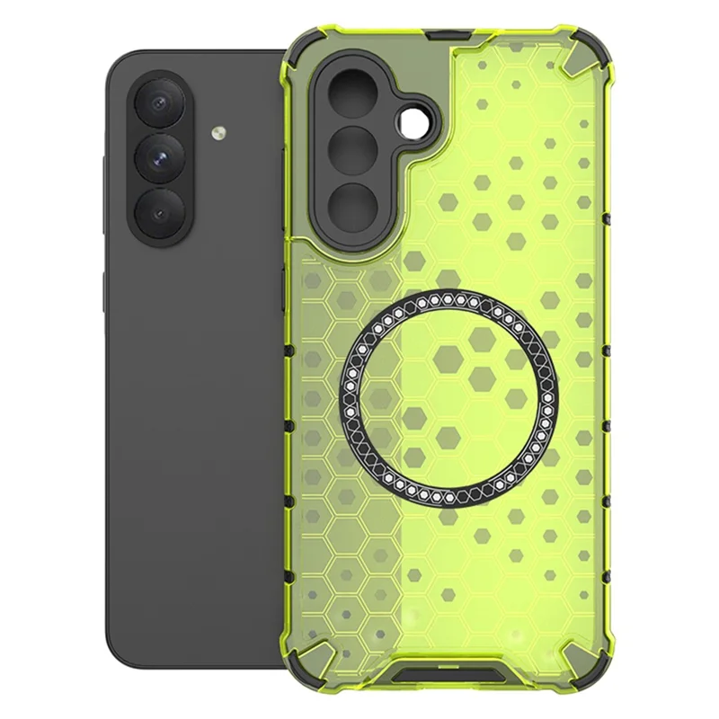 Galaxy A16 4G / 5G - Husa Samsung Galaxy A16 4G / 5G HoneyComb Magnet MagCase AntiDrop, Green